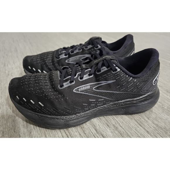 Brooks Glycerin GTS 20 Mens 10.5D Black/Black Gym Running Sneakers main image 9